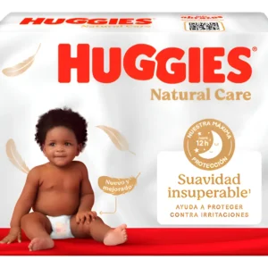 Pañal Huggies Natural Care Talla G 60 Unidades