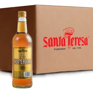 Caja De 12 Botellas Ron Superior 1 Litro Santa Teresa Lf